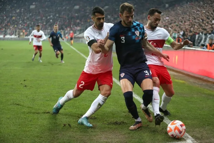 Son dakika haberi: Türkiye-Hırvatistan maçında skandal karar! Andreas Ekberg geceye damga vurdu...