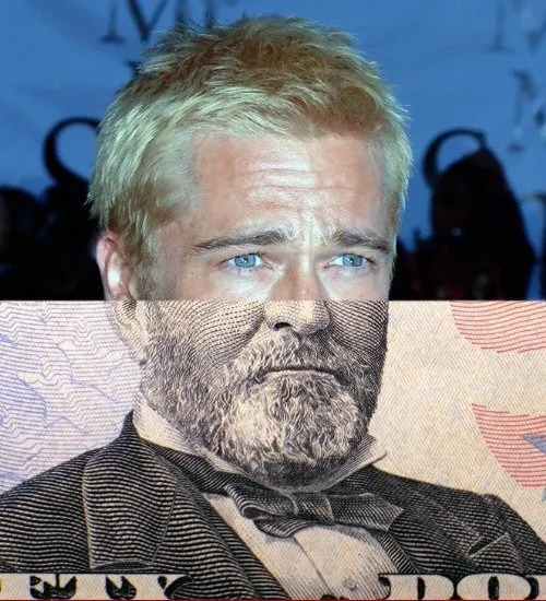 Ünlüler banknot üstünde...