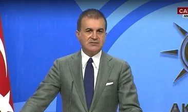 AK Parti Sözcüsü Ömer Çelik’ten yerel seçim açıklaması