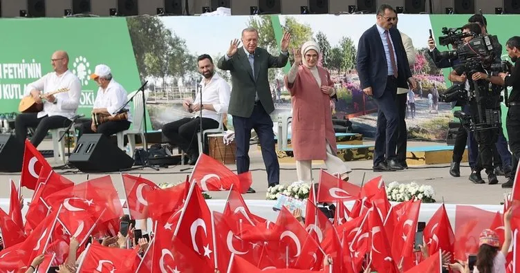 Son dakika! Başkan Erdoğan Atatürk Havalimanı Millet Bahçesi’nden seslendi: Son nefesimize kadar buradayız