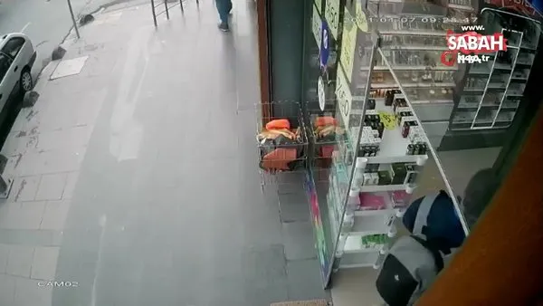 Arnavutköy’de telefon çalan hırsız güvenlik kameralarına yakalandı | Video