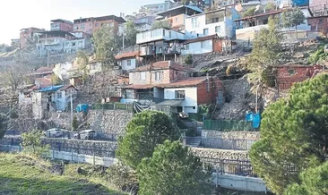 Mahalleli heyelan korkusu yaşıyor