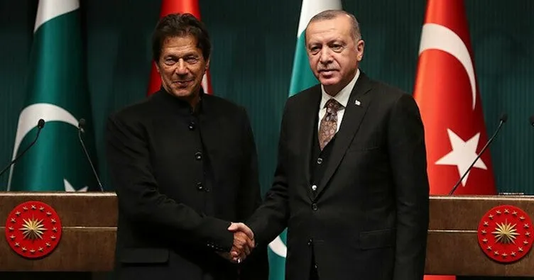 SON DAKİKA: Başkan Erdoğan, Pakistan Başbakanı İmran Han ile görüştü