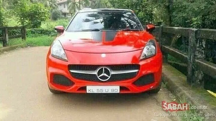 Satın aldığı Mercedes hayatının şokunu yaşattı! Polisler de ilk defa böyle bir olayla karşılaştı!