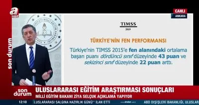 Milli Eğitim Bakanı Ziya Selçuk TIMSS Türkiye sonuçlarını açıkladı! İlk kez 500 puanın üzerindeyiz