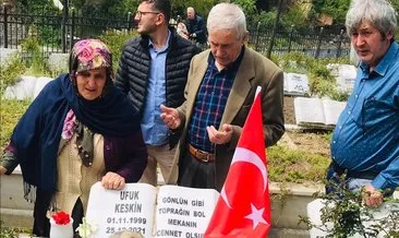 Hiç tanımadığı kişiler tarafından öldürülmüştü... Sen yanımıza gelemedin, biz mezarına geldik #istanbul