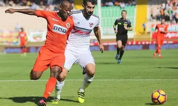 Alanyaspor - Gaziantepspor maçında 7 gol