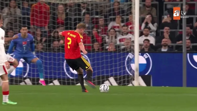 GOL İZLE | Belçika 1-0 Türkiye Kevin de Bruyne