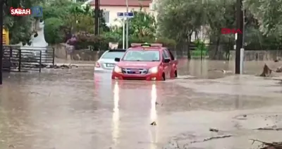 KKTC’de şiddetli yağışlar sele yol açtı  | Video