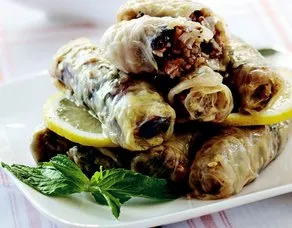 Ruşeymli Zeytinyağlı Lahana Sarması