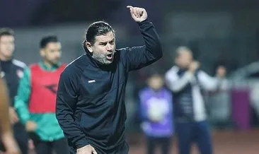 Eyüpspor Teknik Direktörü İbrahim Üzülmez: Çok değişik bir maç oldu