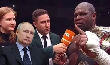 ABD’li boksör Kevin Blue ‘Kingpin’ Johnson, ringde Putin’den Rus vatandaşlığı istedi