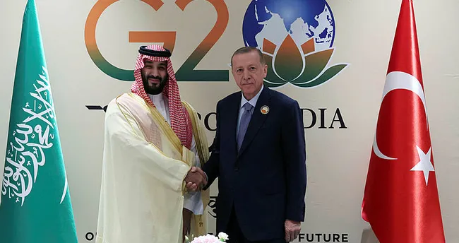 Başkan Erdoğan, Prens Selman ile görüştü Başkan Erdoğan, Prens Selman ile görüştü