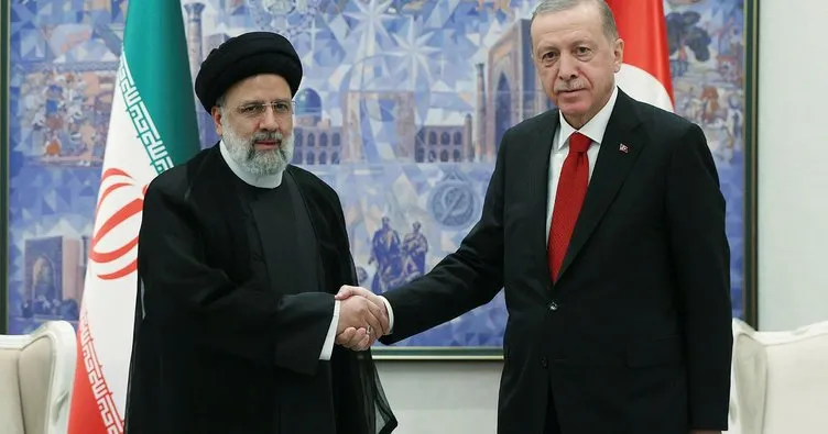 Son dakika | Başkan Erdoğan, İran Cumhurbaşkanı Reisi ile bir araya geldi