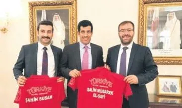 TAF yetkililerinden Katar Büyükelçiliğine ziyaret