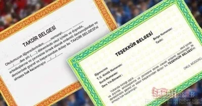 Takdir teşekkür hesaplama ekranı 2023: 5, 6, 7, 8, 9, 10, 11, 12. sınıf takdir teşekkür belgesi nasıl hesaplanır, kaç puanla alınır?