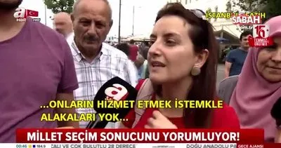 Onların hizmet etmek istemekle alakası yok