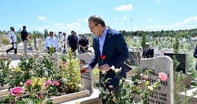 Vali Seddar Yavuz’un ilk ziyareti deprem şehitliği oldu #malatya