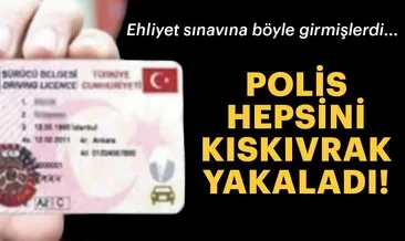 Diyarbakır’da ehliyet sınavında 25 joker yakalandı