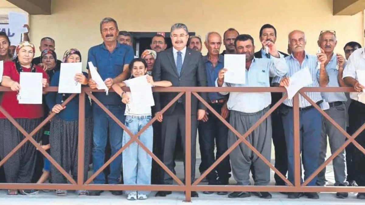 ‘Hayalimizdeki evlere kavuştuk’ ‘Hayalimizdeki evlere kavuştuk’