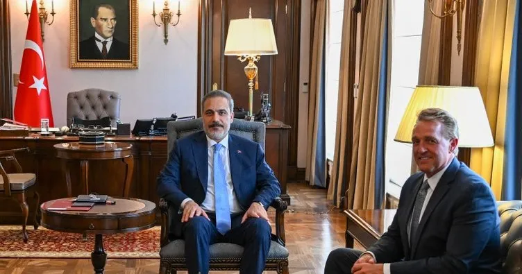 Dışişleri Bakanı Fidan, DEİK Başkanı, TDT Genel Sekreteri ve ABD Büyükelçisi’yle görüştü