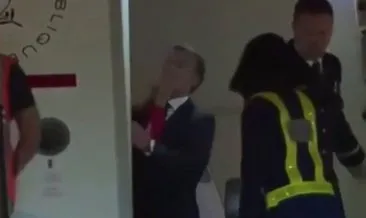 Sosyal medyayı sallayan görüntüler! Macron eşinden tokat yedi