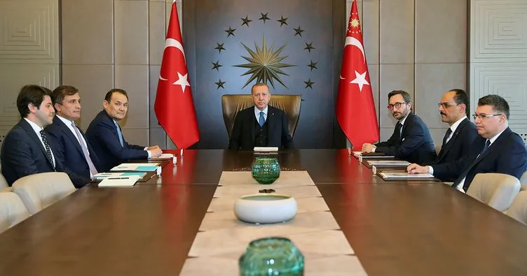 Erdoğan Türk Konseyi Genel Sekreteri Baghdad Amreyev’i kabul etti