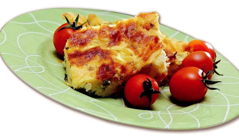 Peynirli Kabaklı Börek