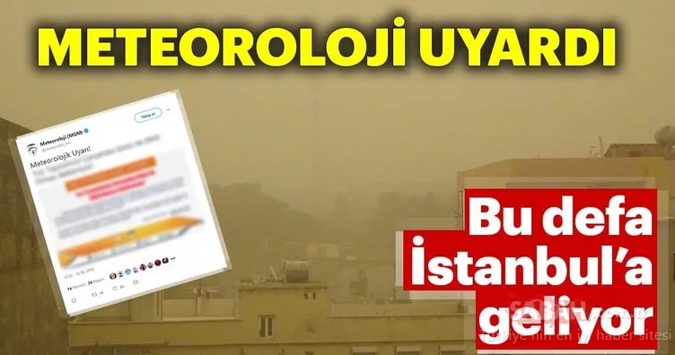Meteoroloji’den Marmara’ya kritik uyarı