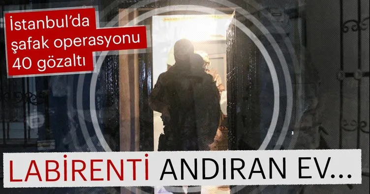 İstanbul Gaziosmanpaşa’da uyuşturucu operasyonu: 40 gözaltı