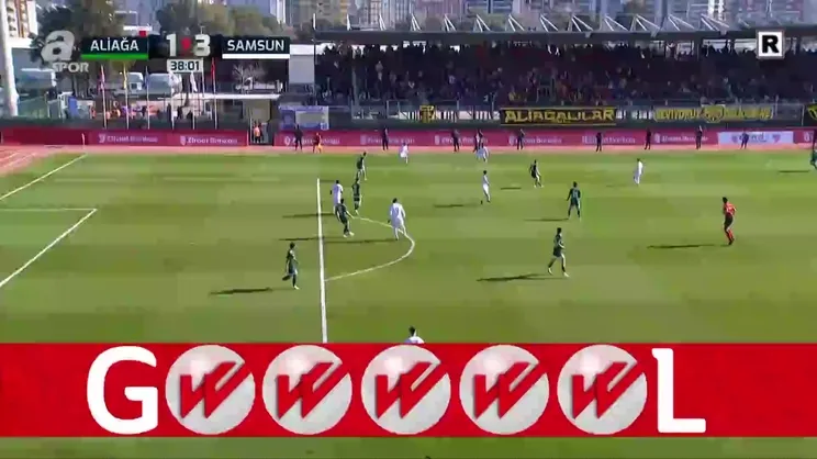 GOL | Aliağa FK 1-3 Samsunspor