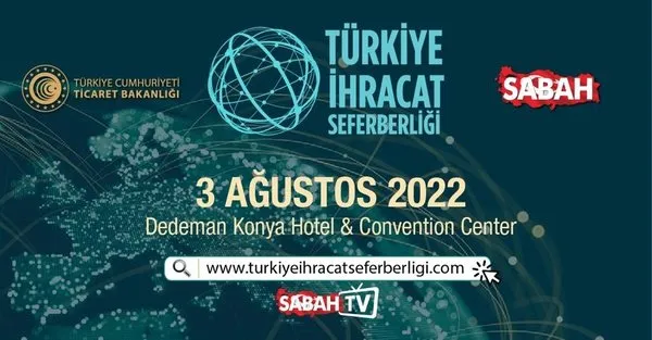 Türkiye İhracat Seferberliği Zirvesi Konya’da gerçekleştirilecek
