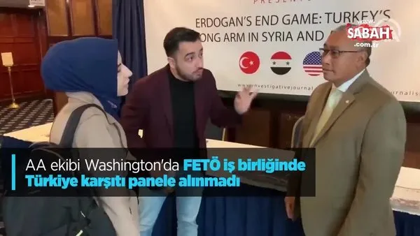 Washington'da FETÖ iş birliğinde Türkiye karşıtı skandal panel!