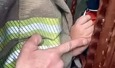 Esenyurt’ta 9 yaşındaki çocuğun eline demir saplandı