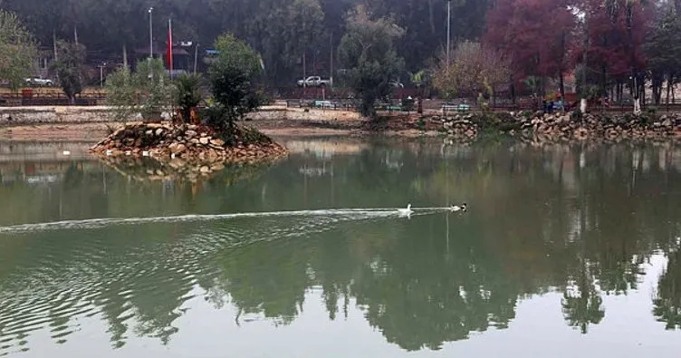 Reyhanlı’daki Yenişehir Gölü su tutmaya başladı