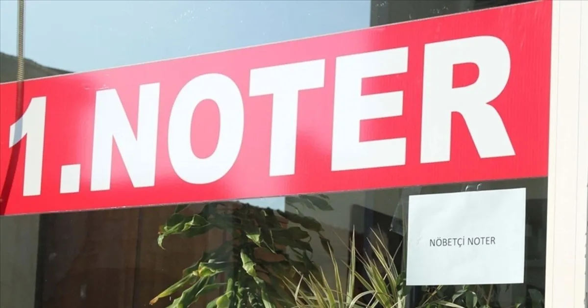 BUGÜN NOTERLER AÇIK MI KAPALI MI? 23 Nisan Salı noterlerde işlem yapılacak mı? İşte nöbetçi noter listesi
