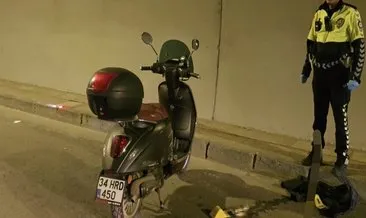 Üsküdar’da kaza yapan motosiklet sürücüsü hayatını kaybetti