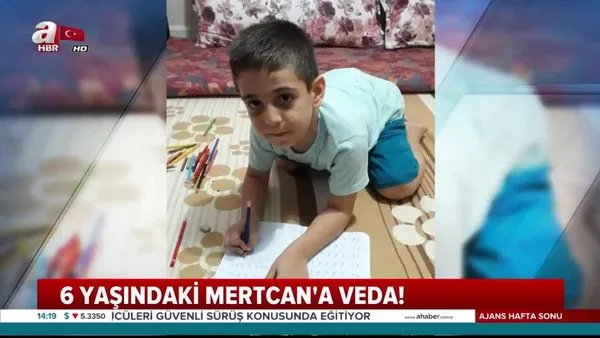 6 yaşındaki Mertcan'a veda! Gözyaşları içinde toprağa verildi