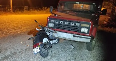 Antalya'da motosiklet kazası: 1 ölü #antalya