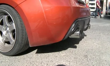 Modifiye egzoza 345 bin 960 lira ceza