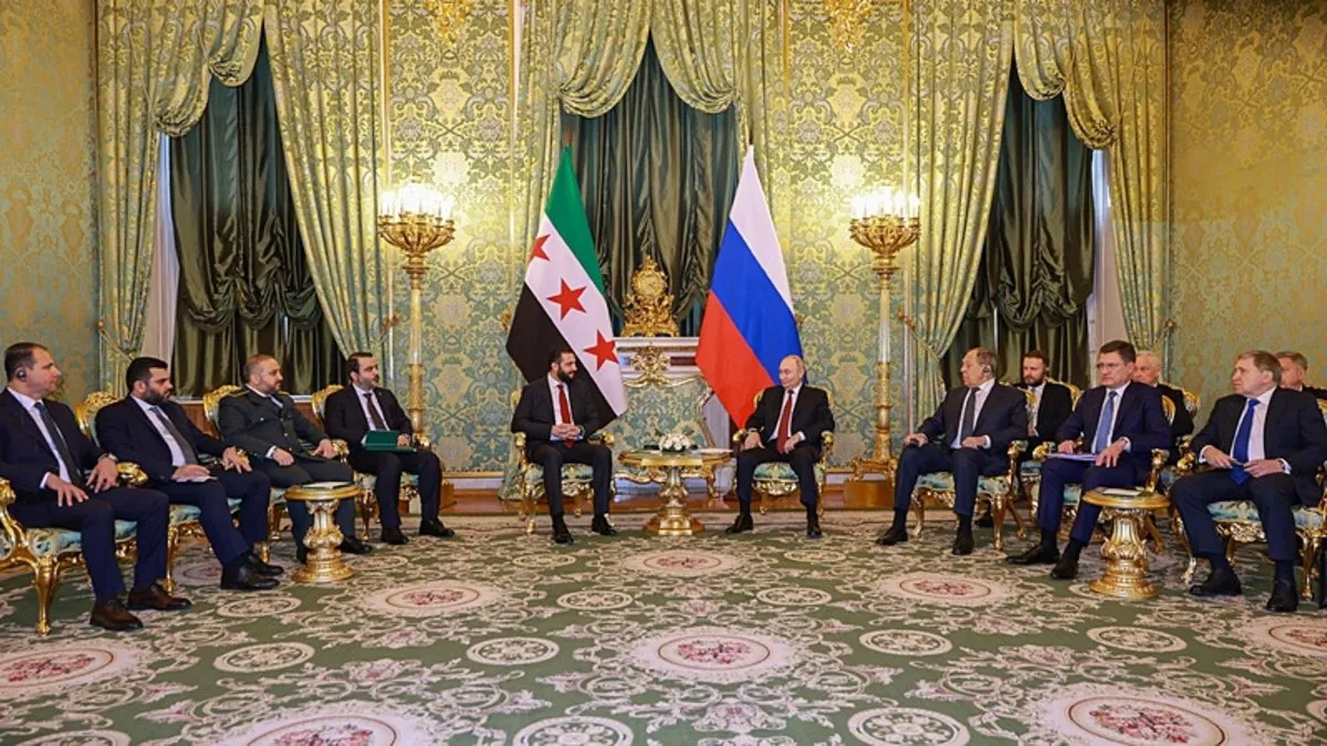 Şara ile Putin Moskova’da bir araya geldi: Görüşmede neler konuşuldu? Dikkat çeken “Esad” detayı