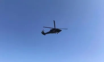 İstanbul’da jandarmadan helikopterle trafik denetimi