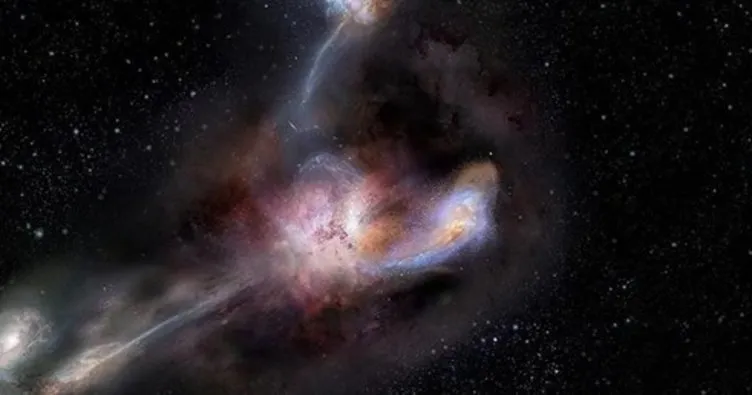 En parlak galaksi W2246-0526 komşularını yiyor