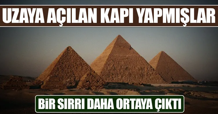 Uzaya kapı yapmışlar