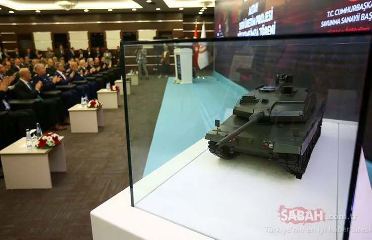 Son dakika: Altay tankının seri üretim sözleşmesi imzalandı