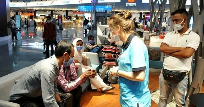 Istanbul Havalimani Nda Kovid 19 Denetimi Son Dakika Haberler
