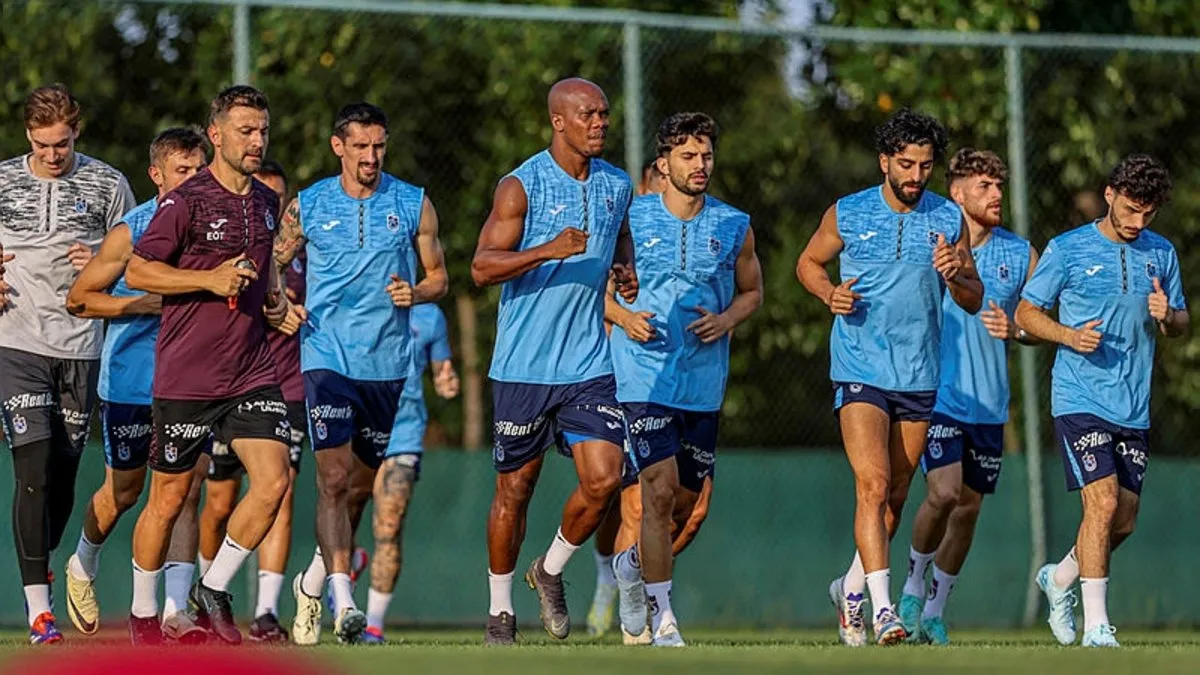 Trabzonspor, Ruzomberok maçı hazırlıklarına devam etti