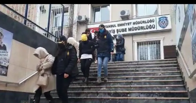 İstanbul merkezli fuhuş operasyonu: Çete lideri dahil 15 şüpheli...