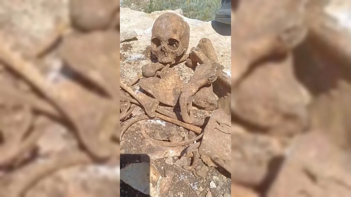 Malatya’da sır olay: İnşaat kazısında insan kemikleri bulundu! Malatya’da sır olay: İnşaat kazısında insan kemikleri bulundu!