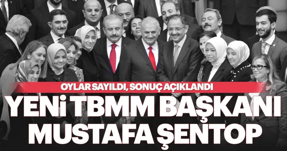 Ak Parti Tekirdag Milletvekili Mustafa Sentop Tbmm Baskani Secildi